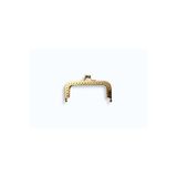 Prestij Boncuk Köşeli Gold Renk Çanta ve Cüzdan Klipsi 10 cm