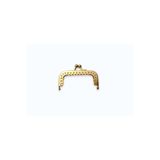 Prestij Boncuk Köşeli Gold Renk Çanta ve Cüzdan Klipsi – Küçük Boy (8 cm)