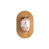 Prestij Boncuk Premium Deri Görünümlü Metalik Penye Ip Çanta ve Hobi Örgü Ipi Çift Taraflı Rose Renk