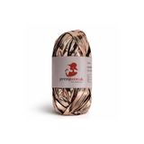 Prestij Boncuk Premium Deri Görünümlü Metalik Penye İp Çanta ve Hobi Örgü İpi Rose Renk
