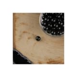 Prestij Boncuk Siyah Plastik İnci 10 mm 500 Gram