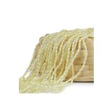 Prestij Boncuk Sosyete Plastik Inci Boncuk Arpa Kesim 12 Dizi- 1 Paket - Krem