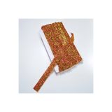 Prestij Boncuk Ütüyle Yapışan Pembe Gold Taşlı Şerit 2 Cm
