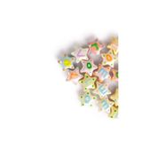Prestij Boncuk Yıldız Figürlü Parlak Renkli Plastik Boncuk 5 Adet