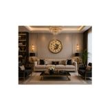 Prestij Gold 70 x 70 cm Çarklı Duvar Saati