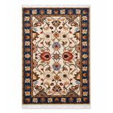 Prestij Halı Vintage Koleksiyon Antik Klasik Salon Halısı, Bej Kırmızı, 80x150 cm, Kaymaz Tabanlı, Makinede Yıkanabilir, Pamuk Polyester
