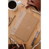 Prestij Love Kraft Çizgili Defter