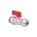 Prestij Mini Küresel Vana Yerden Isıtma Pex Dış Dişli 16x2