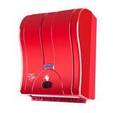 Prestij Otomatik Havlu Dispenseri 21 cm Kırmızı