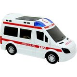 Prestij Oyuncak Oyuncak Ambulans Pıllı Işıklı Kutulu - Beyaz