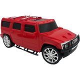 Prestij Oyuncak Şarjlı Full Fonksiyonlu Hammer Jeep 24 cm - Kırmızı