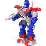 Prestij Oyuncak Toycraft 40 cm Uzaktan Kumandalı Pilli Işıklı ve Sesli Robot - Açık Mavi