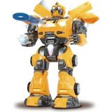 Prestij Oyuncak Toycraft Sarı Ok Atan 40 cm Uzaktan Kumandalı Pilli Işıklı ve Sesli Robot (Ürün Dönüşmez)