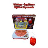 Prestij Spıder-man Eğitici Oyuncak Bilgisayar Türkçe İngilizce Eğitici Laptop 100 Fonksiyonlu