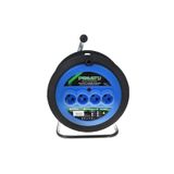 Prestijj 4lü Elektrik Seyyar Makaralı Uzatma Kablo 3x2.5mm 30m