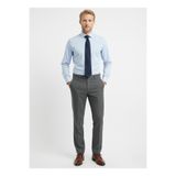Presto Erkek Slim Fit Armürlü Siyah Kumaş Pantolon – Premium Kumaş, Modern Kesim | Ofis, Davet ve Smart Casual Şıklık | 3193-001