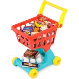 Pretend Shopping Playset – Play Market & Cart – 29 Play Food Items – Play Kitchen Accessories – 2 Yıl + – Alışveriş Günü Bakkal Sepeti