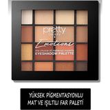 Pretty Beauty 16'lı Emotions Göz Farı Paleti - Brown 03