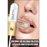 Pretty Beauty Çift Taraflı Gloss Ruj & Lip Oil PB-408B-01