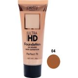 Pretty Beauty Ultra Hd Fondöten 24H - 04