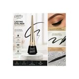 Pretty Beauty Waterproof Lasting Eyeliner Siyah Likit Eyeliner
