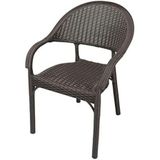 PrettyHomes Eylül Rattan Koltuk (6 Adet) Kahverengi
