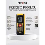 Prexiso P100LCU 100 Metre Bluetooth Lazer Mesafe Ölçer Dijital Mesafe Ölçüm Cihazı Alan Hacim Ölçe