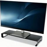Prexua Riser Masaüstü Monitör Standı - Monitör Yükseltici (Siyah, Large) - Çok Renkli