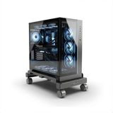 Prexua Roller Tekerli Bilgisayar Kasa Standı - Pc Stand - Siyah - Small - RLR5022BL