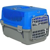 Pribor HZ-100 Kedi Köpek 48x32x30 cm Mavi Gri Evcil Hayvan Taşıma Çantası