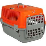 Pribor HZ-100 Kedi Köpek 48x32x30 cm Turuncu Gri Evcil Hayvan Taşıma Çantası