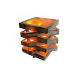 Pricelex - Dekoratif Tuz Lambası 1 Adet Doğal Tuz Lambası 2-3 Kg. | Kaya Tuzu Lambası Himalaya Tuzu Lamba
