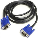 Prige 3m VGA KABLO Projeksiyon Monitör LCD Görüntü Aktarıcı 3 METRE VGA Kablo - Siyah