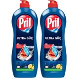 Pril Cold Power Yağ Çözme Etkili Limon Kokulu Sıvı Bulaşık Deterjanı 675 g 2li paket