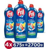 Pril Elde Yıkama Sıvı Bulaşık Deterjanı 4X675g Limon 5+ Etki - Kendinden Yağ Çözme