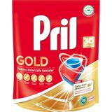 Pril Gold 30 Yıkama Bulaşık Deterjanı Tableti Hızlı Çözünme ve Mükemmel Parlaklık