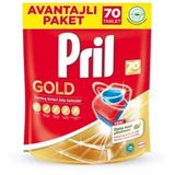 Pril Gold 70'li Bulaşık Makinesi Deterjanı Tableti