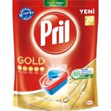 Pril Gold Bulaşık Makinesi Deterjan Tableti 70 Yıkama Kokusuz Doğal İçerikli Temizlik