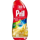 Pril Gold Jel Yağ Çözücü 30 Yıkama Bulaşık Makinesi Deterjanı