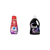 Pril Hepsi 1 Arada Jel Standart 60 Yıkama Bulaşık Deterjanı (1 x 1080g) ve Perwoll Yenileme Siyahlar için Sıvı Deterjan 54 Yıkama 2.97 Lt