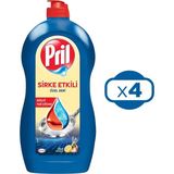 Pril Sirke Etkili Özel Seri 1100 ml Bulaşık Deterjanı x 4 Adet - 1,1 lt