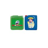 Pril Sıvı Bulaşık Deterjanı 3 'Lü Güç Limon 4 Kg Domestos Çamaşır Suyu Dağ Esintisi 5