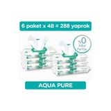 Prima 6x48'li Aqua Pure Islak Havlu Mendil