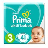Prima Aktif Bebek No:3 Midi 42 Adet Bebek Bezi