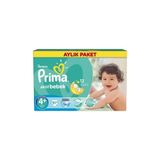 Prima Aktif Bebek No:4+ Maxi Plus 87 Adet Bebek Bezi