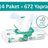Prima Aqua Pure 48x14'lü 672 Yaprak Islak Havlu