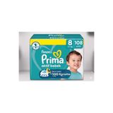 Prima Bebek Bezi 8 Beden 17+ KG XXXLarge 108 Adet Süper Aylık Pk