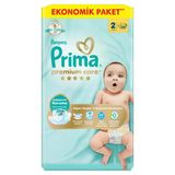 Prima Bebek Bezi Premium Care 2 Beden 60'Lı 4-8 Kg Ekonomik Paket (2'Li Paket)
