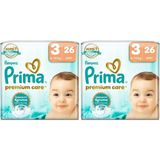Prima Bebek Bezi Premium Care 3 Numara 26 Adet 2li Paket - Genel