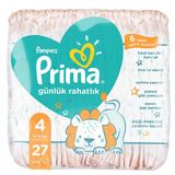 Prima Günlük Rahatlık No:4 Maxi 27 Adet Bebek Bezi